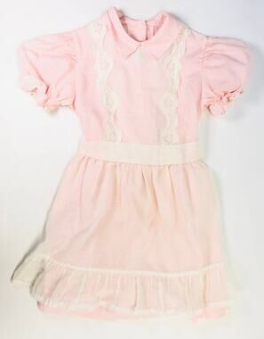 VINTAGE GIRLS APRON STYLE DRESS SIZE 2/3T